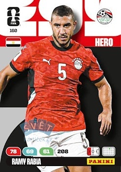 Ramy Rabia Egypt Panini FIFA World Cup 2026 Adrenalyn XL #160